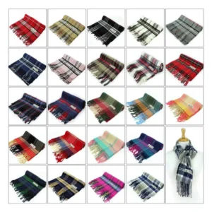 Soft Winter Scarf Cashmere Feel - Warm Scarves for Men & Women