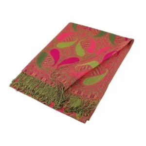 Women's Paisley Pashmina Shawl Scarf Classic Design Acrylic